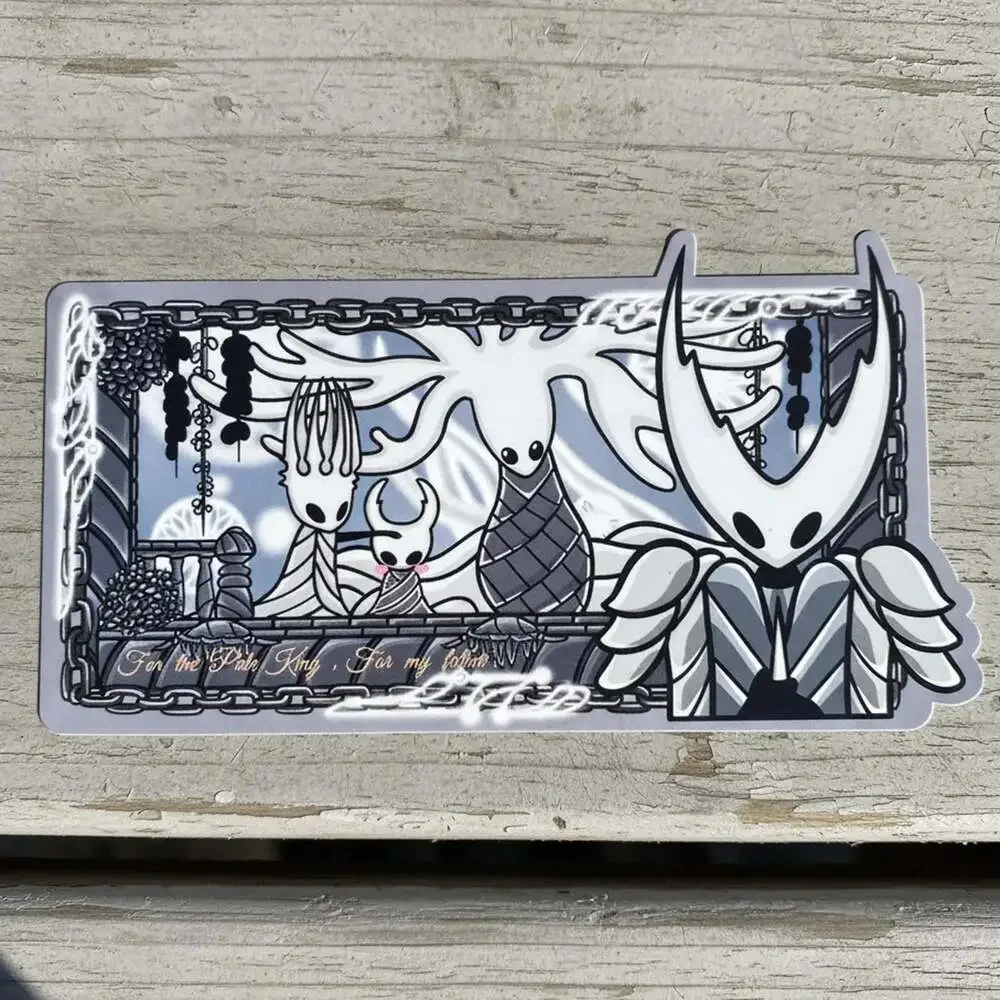 Hollow Knight Leather Desk Mat | Pale King Pure Vessel Mouse Pad | Gamer Gift